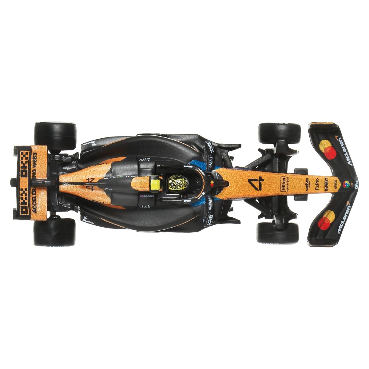 Đồ Chơi Siêu Xe Đua F1 Team Mclaren - Tay Đua 04 HOT WHEELS JKD88/HRV11