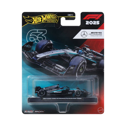Đồ Chơi Siêu Xe Đua F1 Team Mercedes-Benz - Tay Đua 63 HOT WHEELS JKD80/HRV11