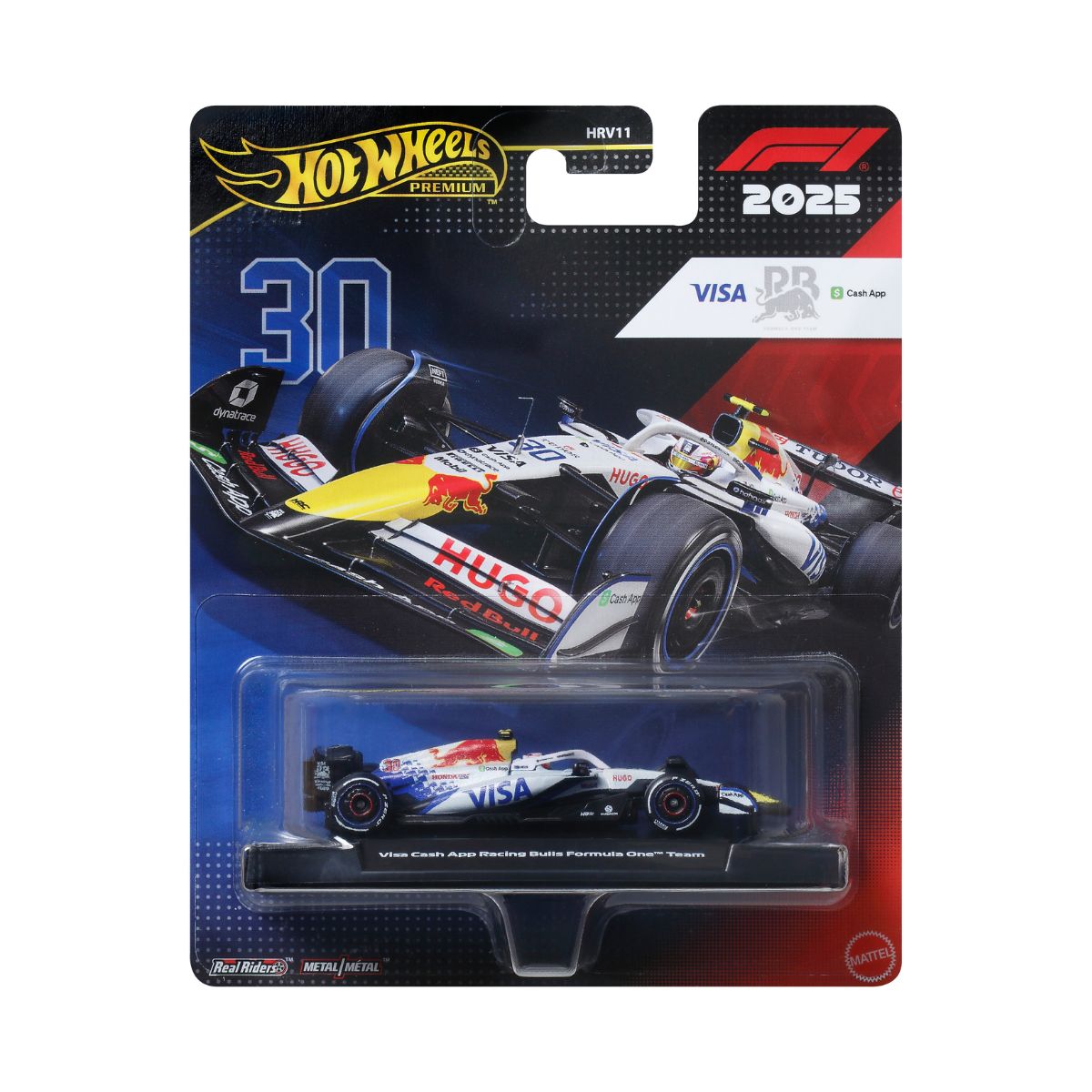 Đồ Chơi Siêu Xe Đua F1 Team Vcarb - Tay Đua 30 HOT WHEELS JKD79/HRV11