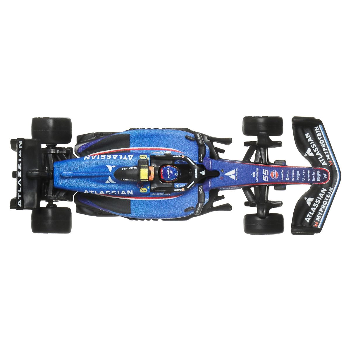 Đồ Chơi Siêu Xe Đua F1 Team Williams - Tay Đua 55 HOT WHEELS JKD85/HRV11