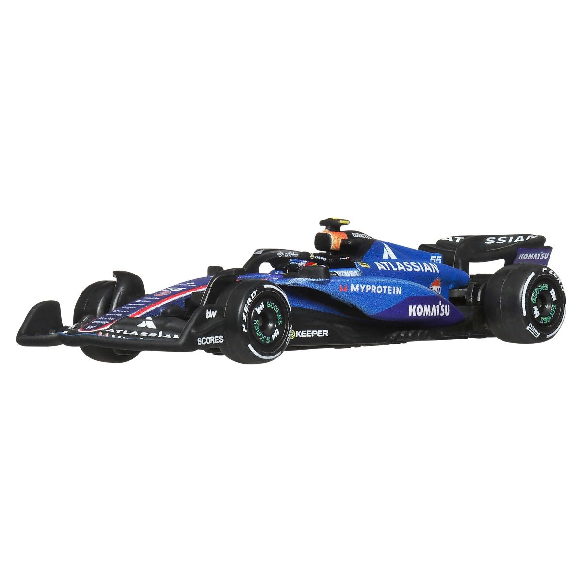 Đồ Chơi Siêu Xe Đua F1 Team Williams - Tay Đua 55 HOT WHEELS JKD85/HRV11