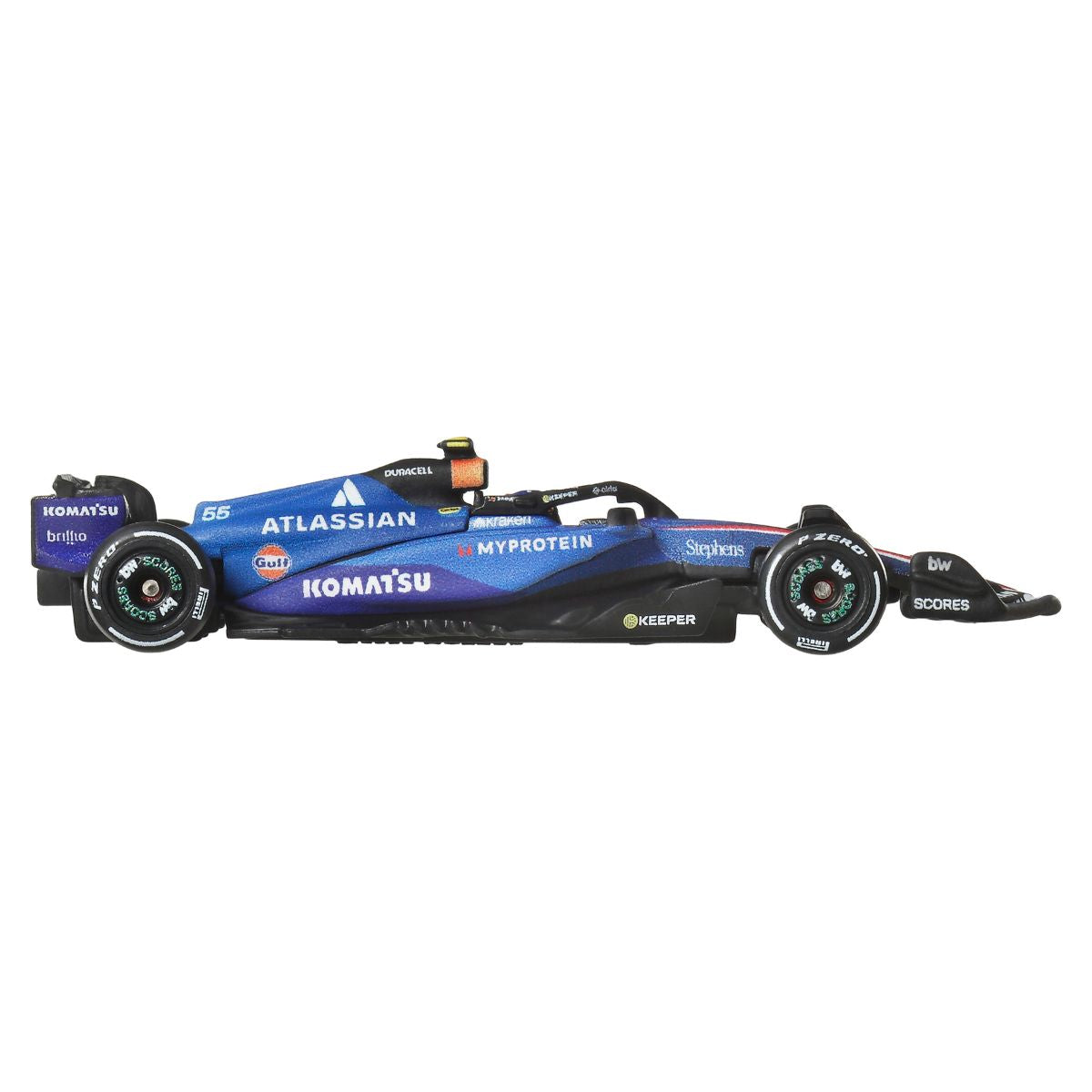 Đồ Chơi Siêu Xe Đua F1 Team Williams - Tay Đua 55 HOT WHEELS JKD85/HRV11
