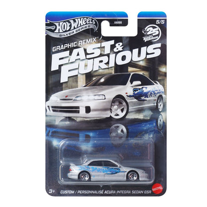 Fast & Furious Custom Acura Integra - Mô hình xe ô tô tỉ lệ 1:64 - Hot Wheels - Hình ảnh chi tiết 2