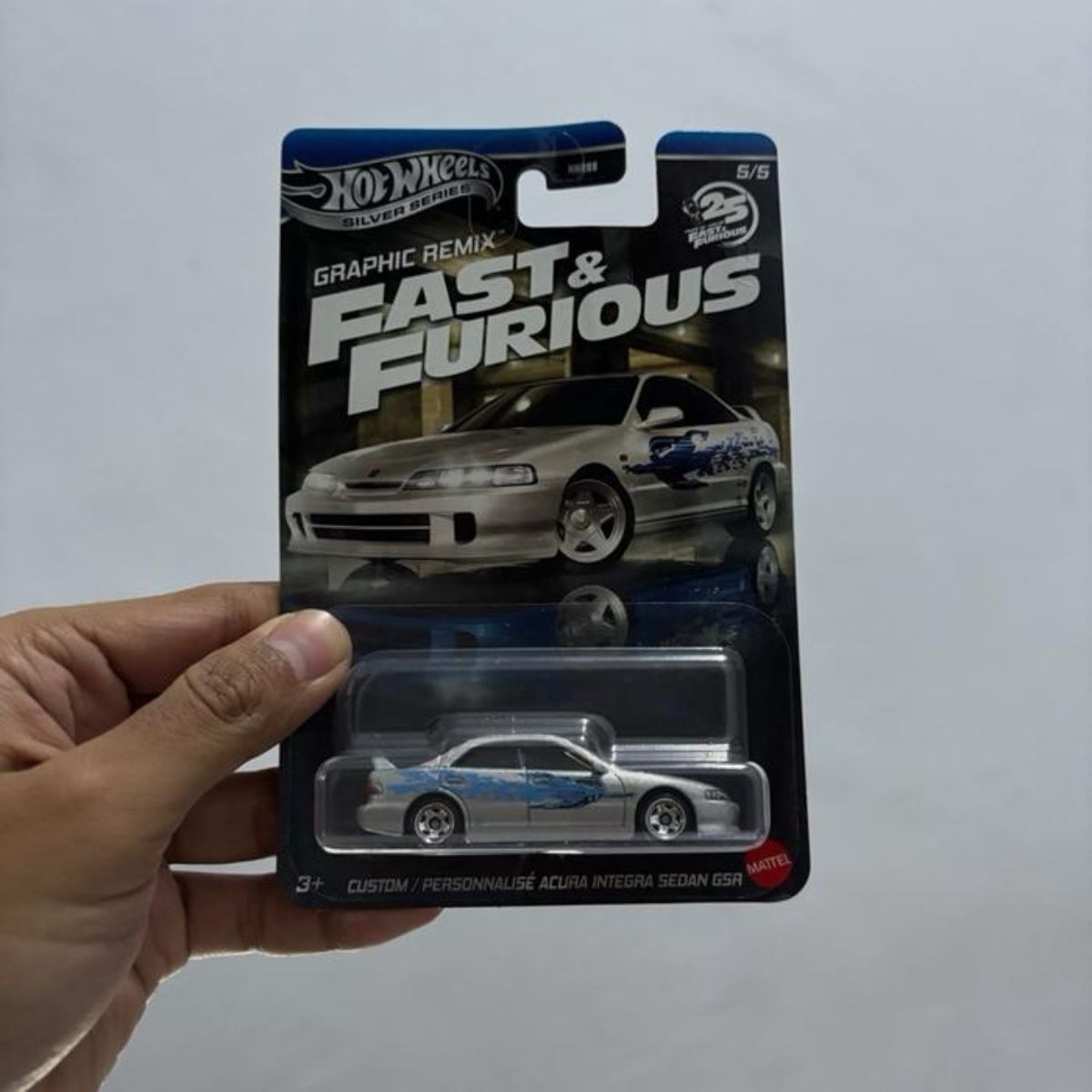 Fast & Furious Custom Acura Integra - Mô hình xe ô tô tỉ lệ 1:64 - Hot Wheels HOT WHEELS - ảnh 4 - Mô hình xe ô tô