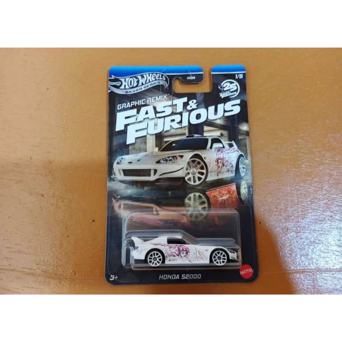 Fast and Furious Honda S2000 - Mô hình siêu xe tỉ lệ 1:64 - Hot Wheels JBY44/HNR88 - Hình ảnh bổ sung 7