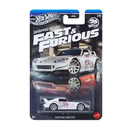 Fast and Furious Honda S2000 - Mô hình siêu xe tỉ lệ 1:64 - Hot Wheels JBY44/HNR88 - Hình ảnh chi tiết 2