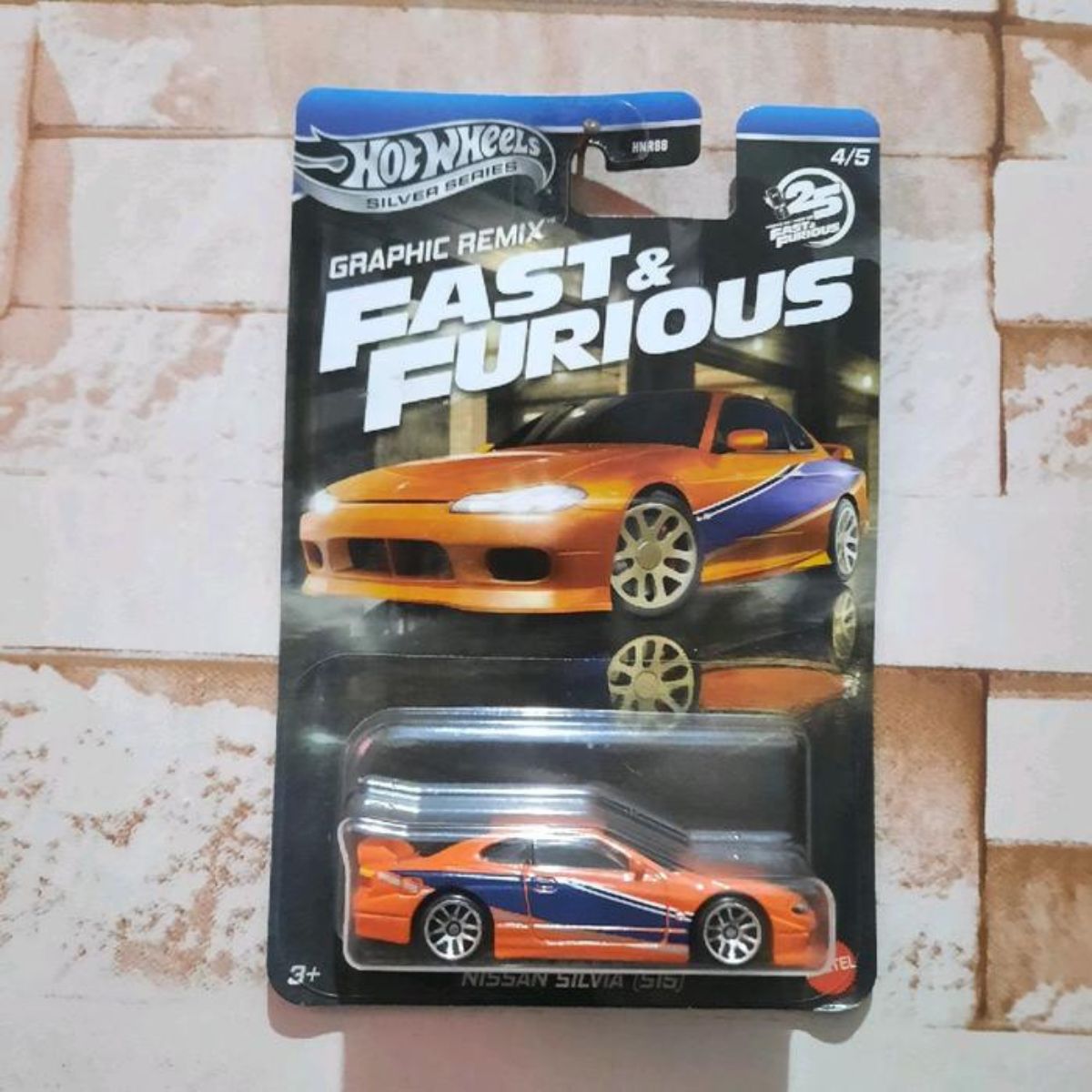 Nissan Silvia S15 Fast and Furious - Mô hình xe đồ chơi Hot Wheels - JBY48/HNR88