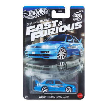 Fast and Furious VW Jetta MK3 - Mô hình xe ô tô tỷ lệ 1:64 - Hot Wheels JBY46/HNR88 - Hình ảnh chi tiết 2