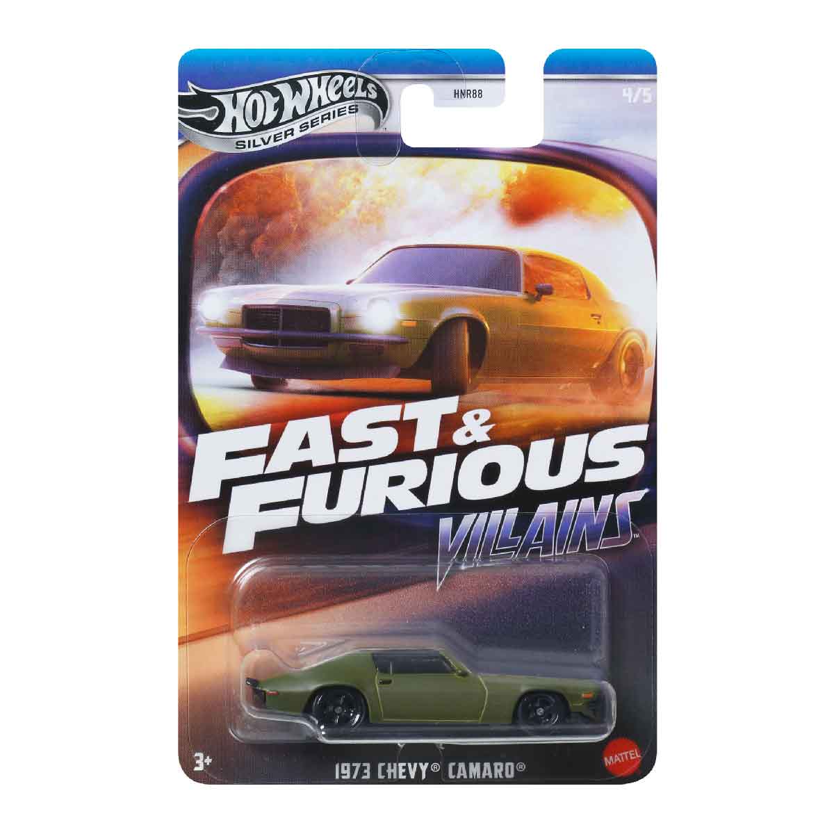Fast & Furious 1973 Chevrolet Camaro F-Bomb - Mô hình siêu xe tỉ lệ 1:64 - Hot Wheels - Hình ảnh chi tiết 2