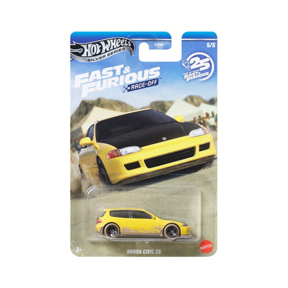 Đồ Chơi Siêu Xe Fast And Furious Honda Civic Eg HOT WHEELS JKX19/HNR88