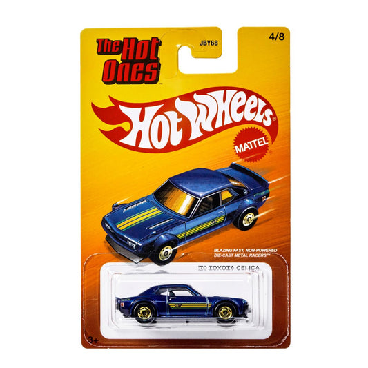 Hot Ones Super Car Accessories - 70 Toyota Celica - Mô hình xe ô tô 1:64 - Hot Wheels JBY68