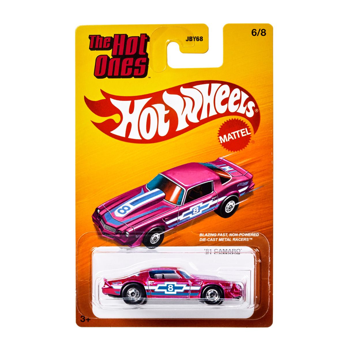Hot Ones Super Car Toys - 81 Camaro - Mô hình xe ô tô - Hot Wheels JBY68 - Hình ảnh chi tiết 2