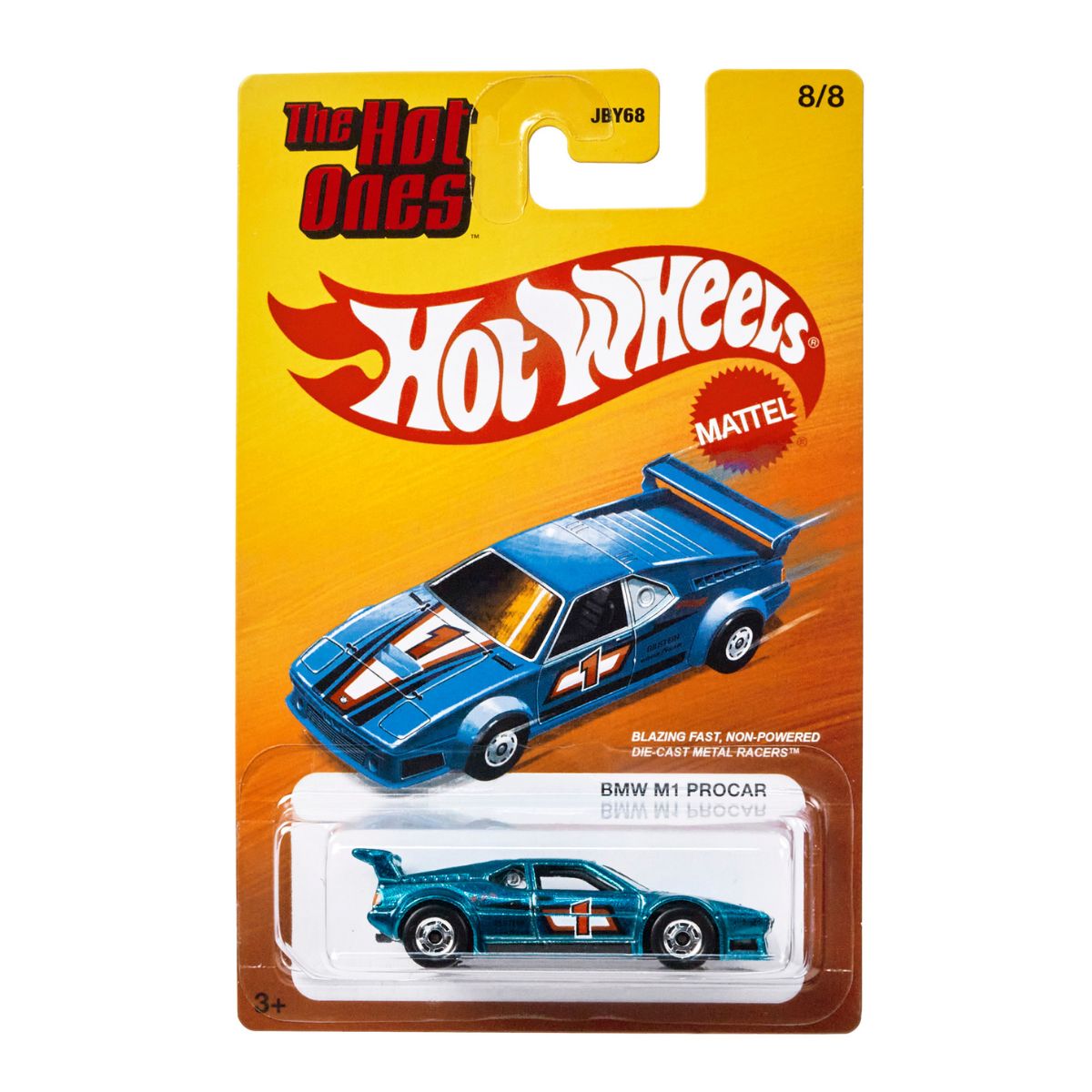 Hot Ones Super Car Toys - BMW M1 Procar - Mô hình xe đua tỉ lệ 1:64 - Hot Wheels JBY68 - Hình ảnh chi tiết 2