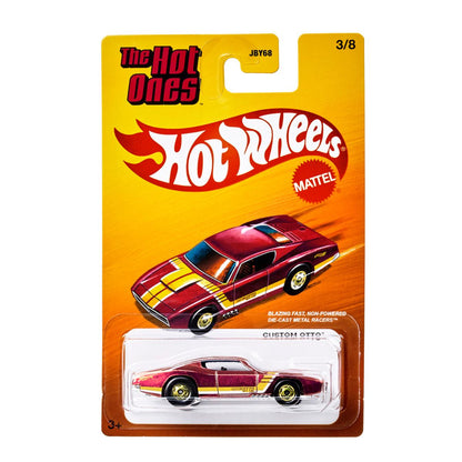 Hot Ones Super Car Toys - Custom Otto HOT WHEELS JBY68 - Mô hình siêu xe tỉ lệ 1:64 - Hình ảnh chi tiết 2