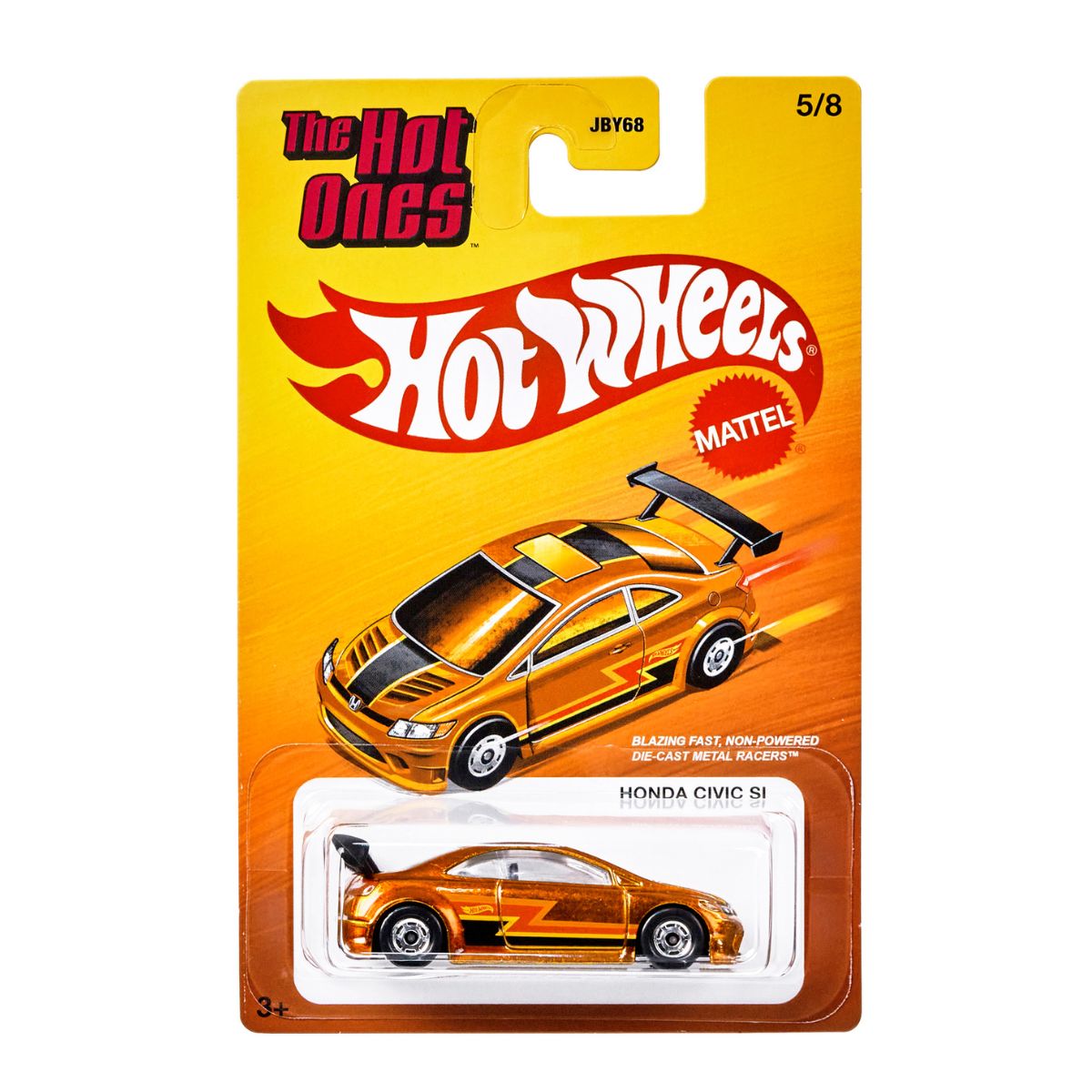 Hot Ones Super Car Toys - Honda Civic SI - Xe mô hình tỷ lệ 1:64 - Hot Wheels JBY68 - Hình ảnh chi tiết 2