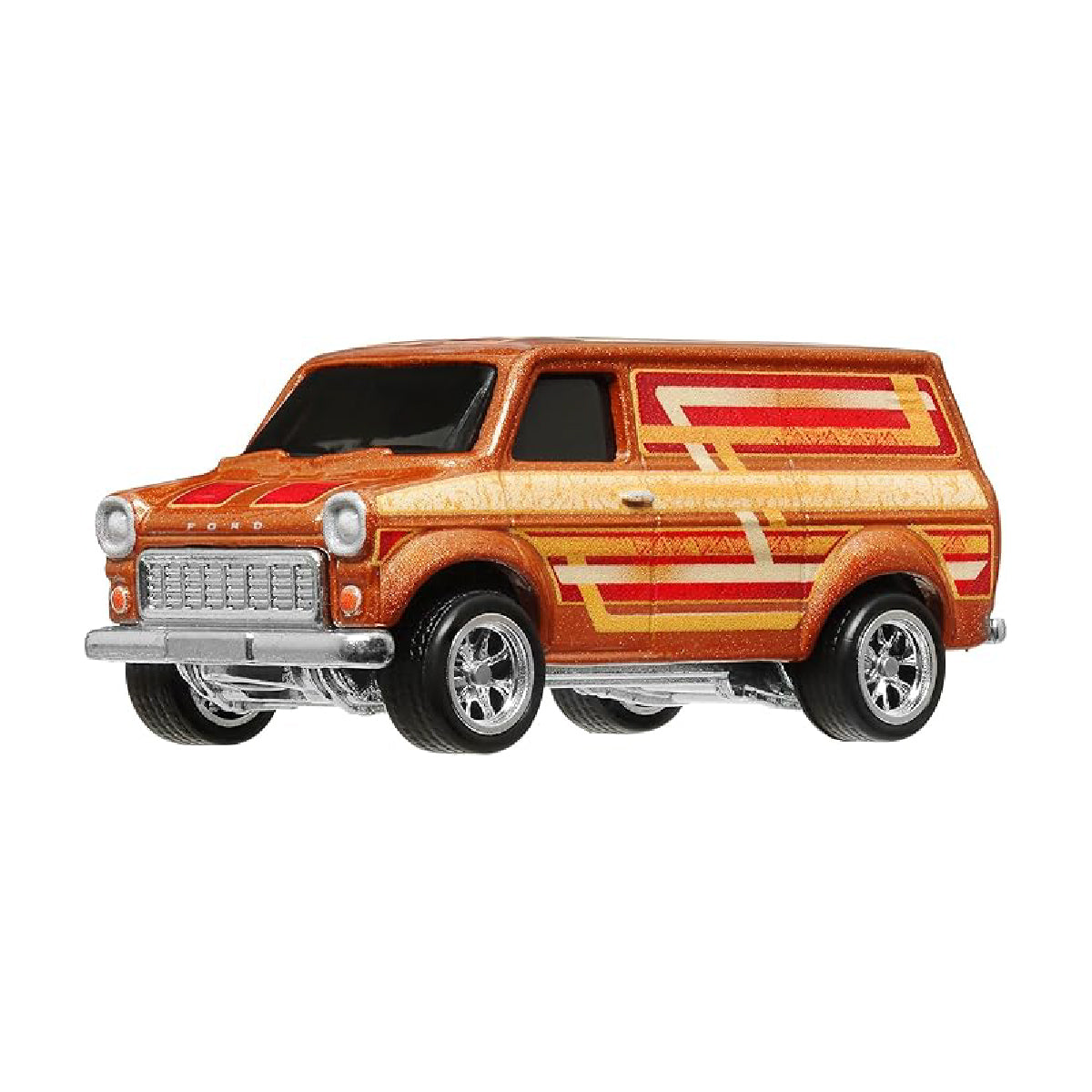 Super Car Boulevard Ford Transit Super Van - Xe mô hình kim loại tỉ lệ 1:64 - Hot Wheels GJT68