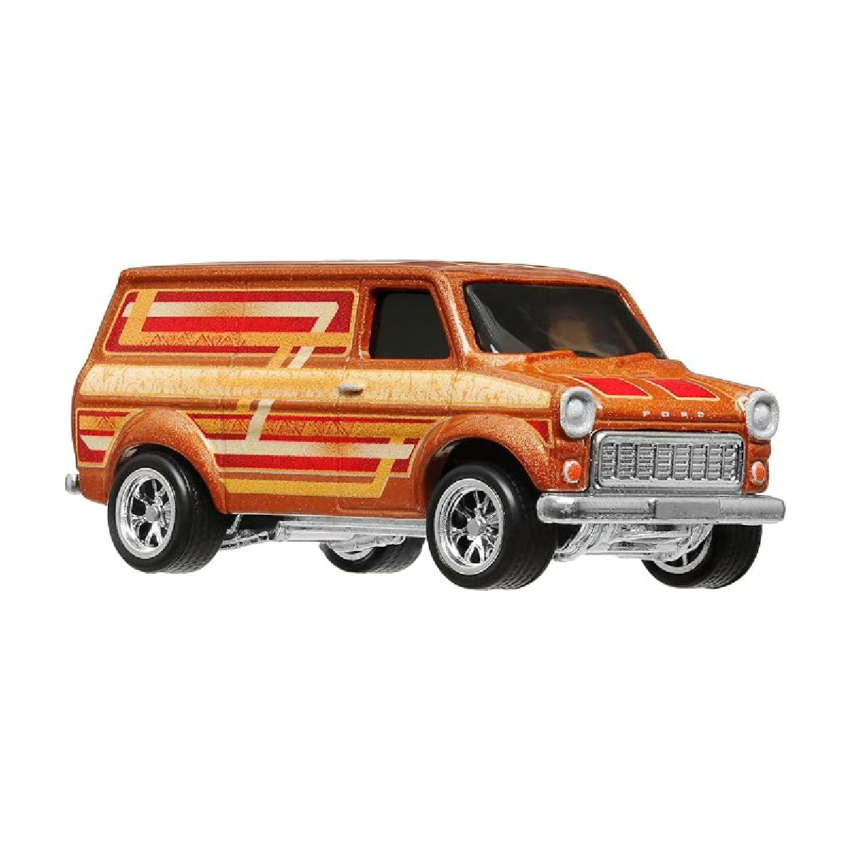 Super Car Boulevard Ford Transit Super Van - Xe mô hình kim loại tỉ lệ 1:64 - Hot Wheels GJT68