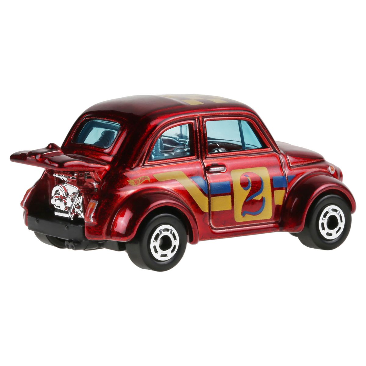 Đồ Chơi Siêu Xe Hot Ones - 60S Fiat 500D Modificado HOT WHEELS JKX44/JBY68
