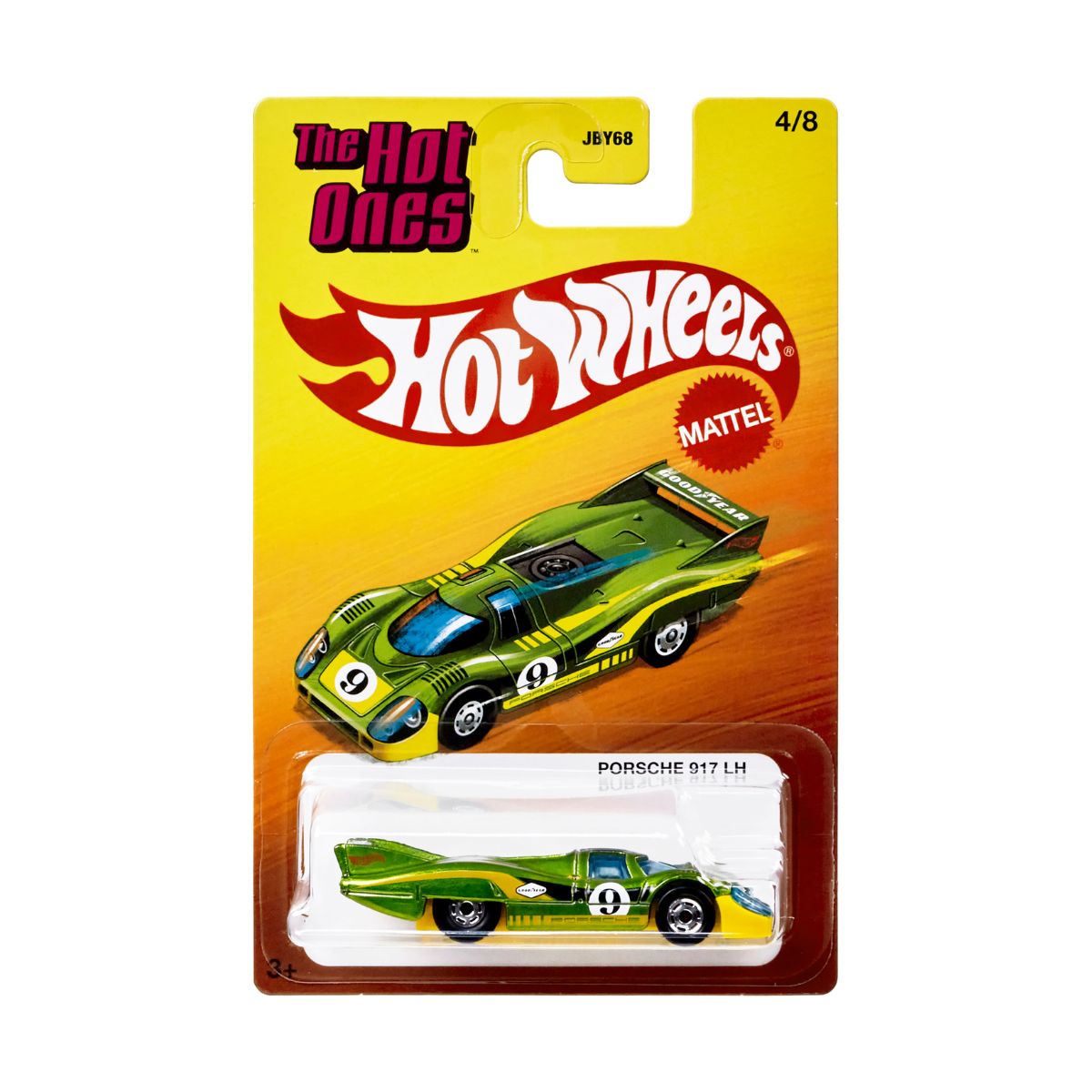 Đồ Chơi Siêu Xe Hot Ones - Porsche 917L HOT WHEELS JKX43/JBY68
