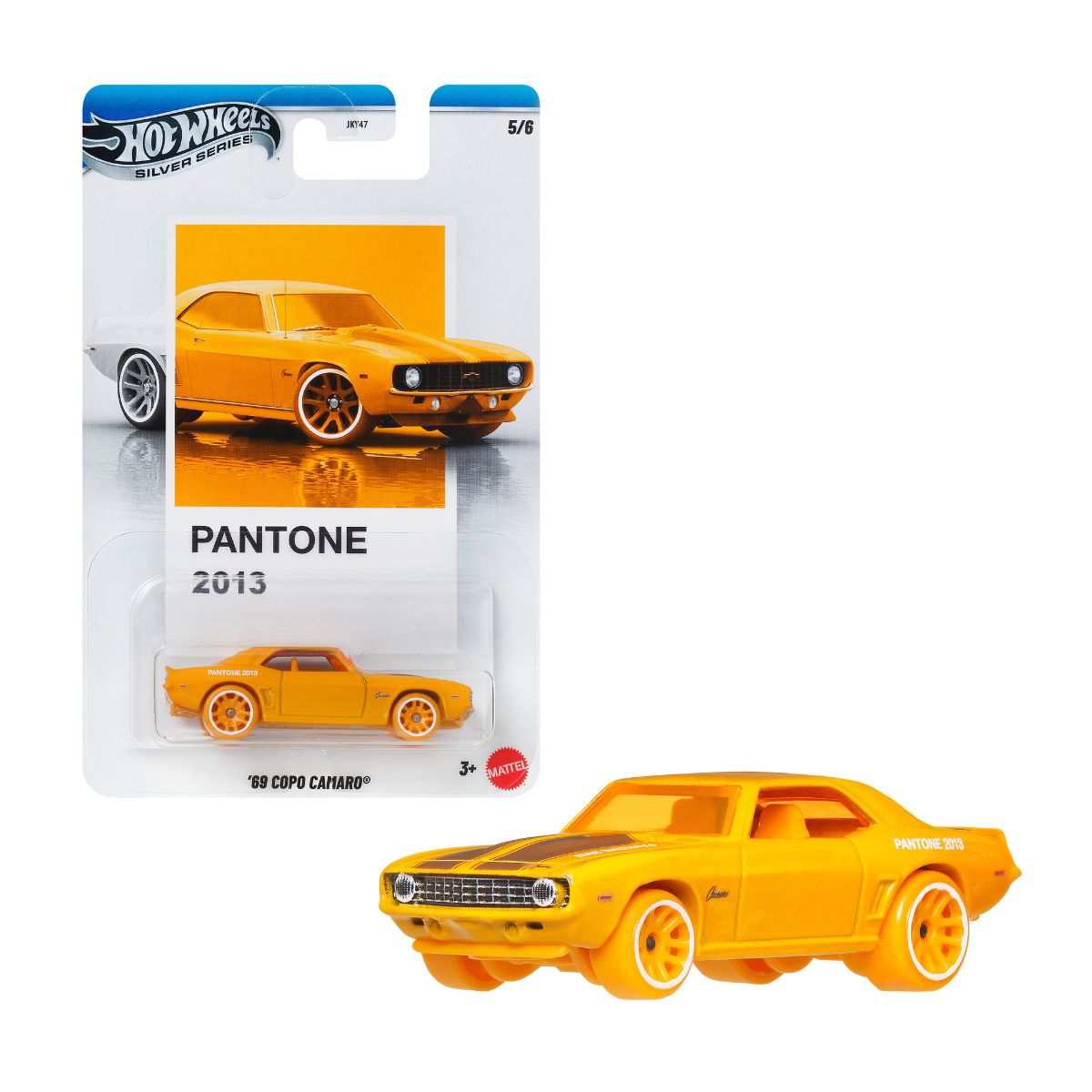 Đồ Chơi Siêu Xe Pantone - 69 Copo Camaro HOT WHEELS JKY50/JKY47