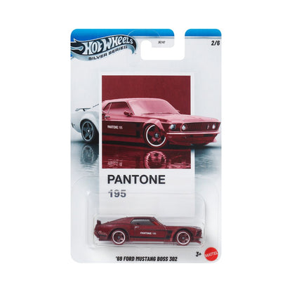 Đồ Chơi Siêu Xe Pantone - 69 Ford Mustang Boss 302 HOT WHEELS JKY47