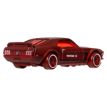 Đồ Chơi Siêu Xe Pantone - 69 Ford Mustang Boss 302 HOT WHEELS JKY47