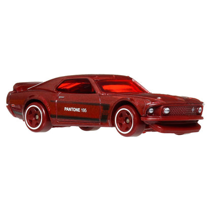 Đồ Chơi Siêu Xe Pantone - 69 Ford Mustang Boss 302 HOT WHEELS JKY47