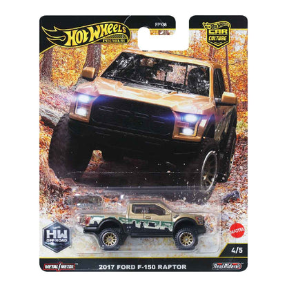 17 Ford F150 Raptor - Mô hình xe bán tải cao cấp - Hot Wheels FPY86