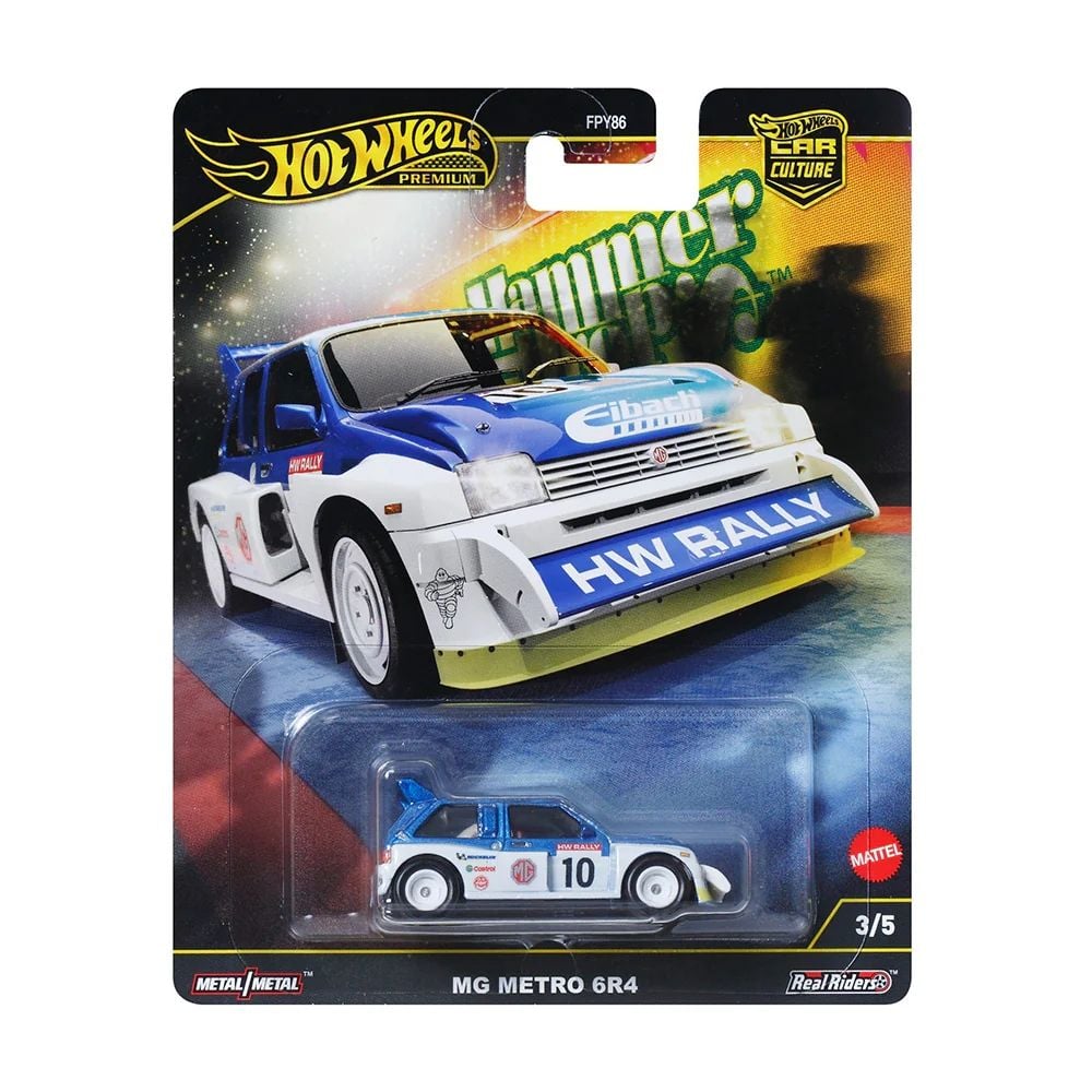 Luxury Hot Wheels Super Car 86 MG METRO 6R4 - Mô hình siêu xe cao cấp - Hot Wheels HRV77/FPY86 - Hình ảnh chi tiết 2