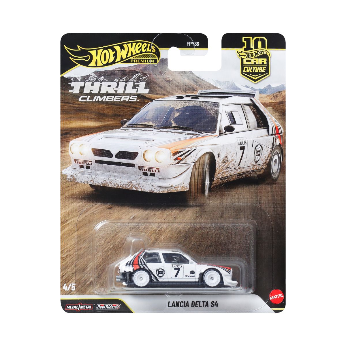 Đồ Chơi Siêu Xe Sang Trọng Lancia Delta S4 HOT WHEELS JKF01/FPY86