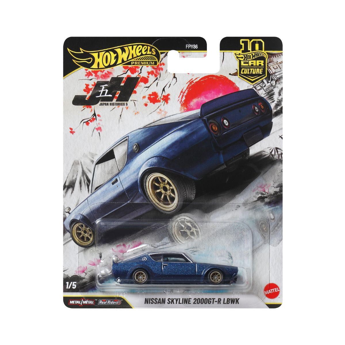 Đồ Chơi Siêu Xe Sang Trọng LB Nissan Skyline 2000GT-R HOT WHEELS JKF11/FPY86