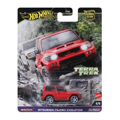 Mitsubishi Pajero Evolution - Mô hình siêu xe kim loại - Hot Wheels FPY86/HRV89 - Hình ảnh chi tiết 2