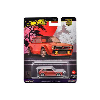Luxury Super Car Toy 73 HONDA CIVIC CUSTOM - Mô hình xe ô tô tỉ lệ 1:64 - Hot Wheels FPY86 - Hình ảnh chi tiết 2