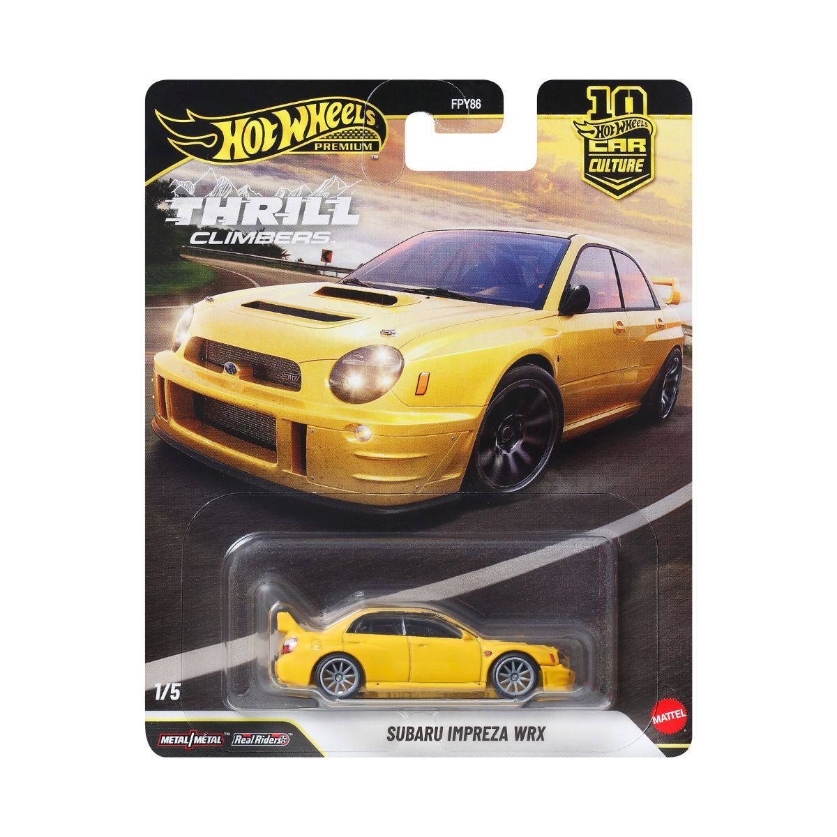 Đồ Chơi Siêu Xe Sang Trọng Subaru Impreza WRX HOT WHEELS JKF21/FPY86