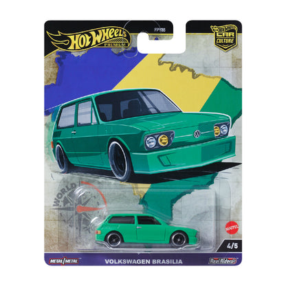 VW BRASILIA T9678 - Mô hình xe ô tô Premium 1:64 - Hot Wheels