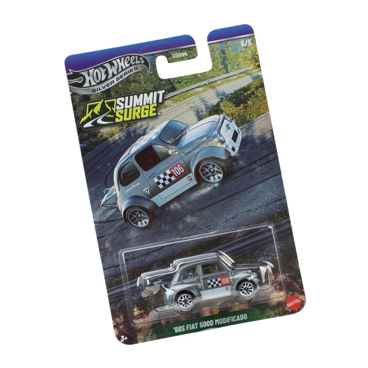 Đồ Chơi Siêu Xe Thể Thao 60s Fiat 500d Modificado HOT WHEELS JKX70/GDG44