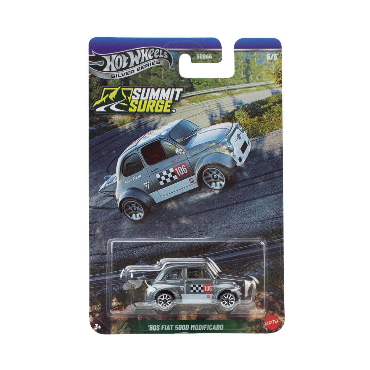 Đồ Chơi Siêu Xe Thể Thao 60s Fiat 500d Modificado HOT WHEELS JKX70/GDG44