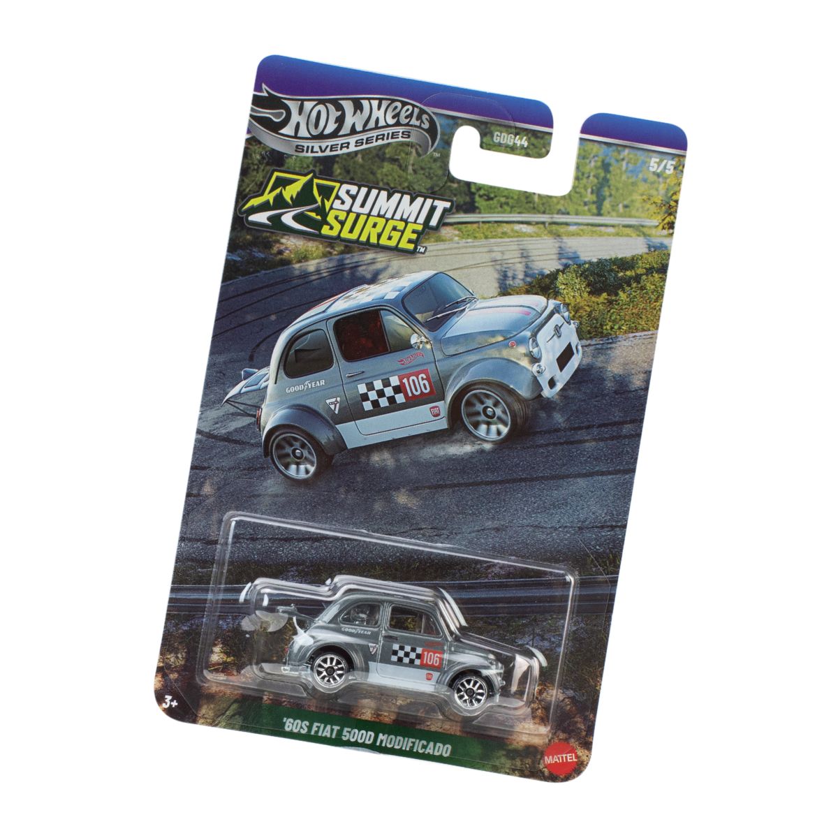 Đồ Chơi Siêu Xe Thể Thao 60s Fiat 500d Modificado HOT WHEELS JKX70/GDG44