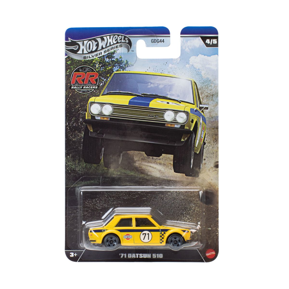 Đồ Chơi Siêu Xe Thể Thao 71 Datsun 510 HOT WHEELS JKX64/GDG44