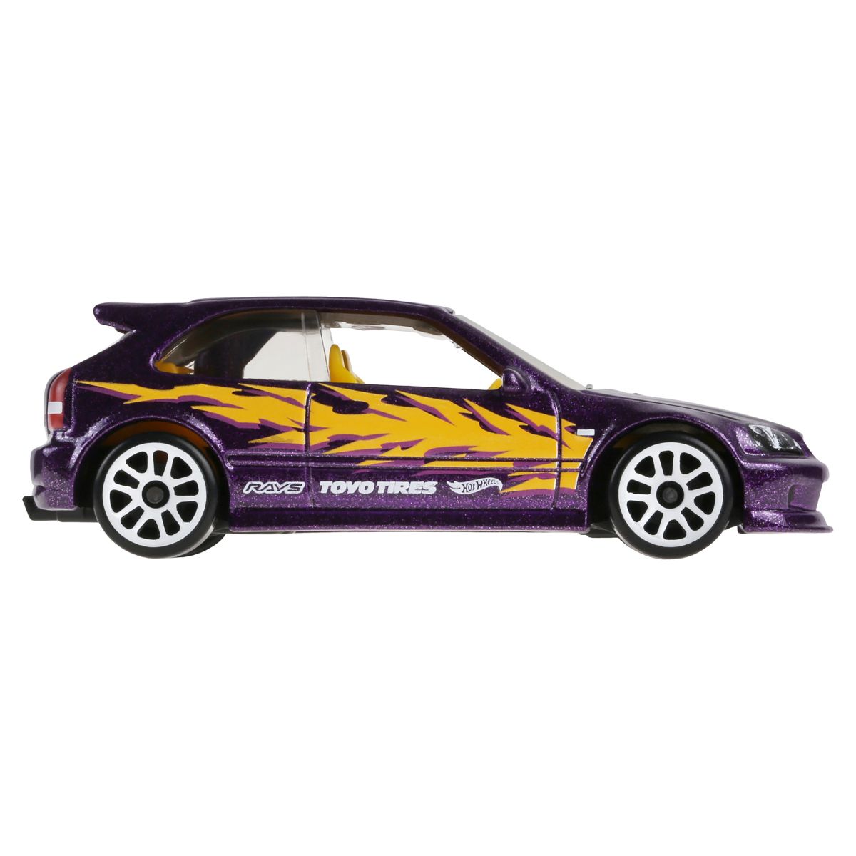 Đồ Chơi Siêu Xe Thể Thao 99 Honda Civic Type R (EK9) HOT WHEELS JKX57/GDG44