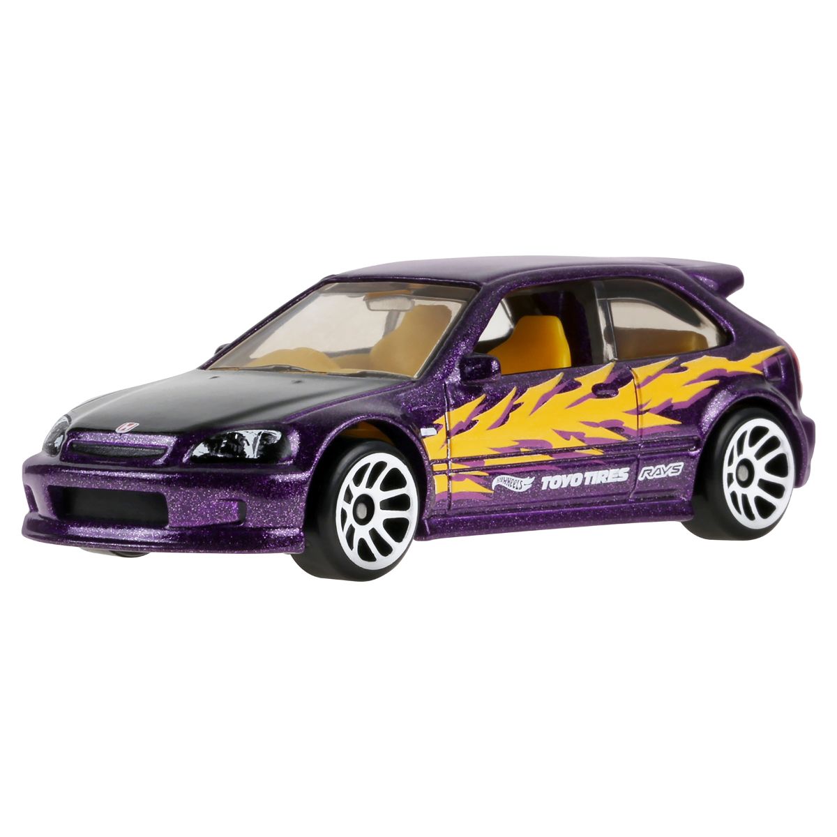 Đồ Chơi Siêu Xe Thể Thao 99 Honda Civic Type R (EK9) HOT WHEELS JKX57/GDG44