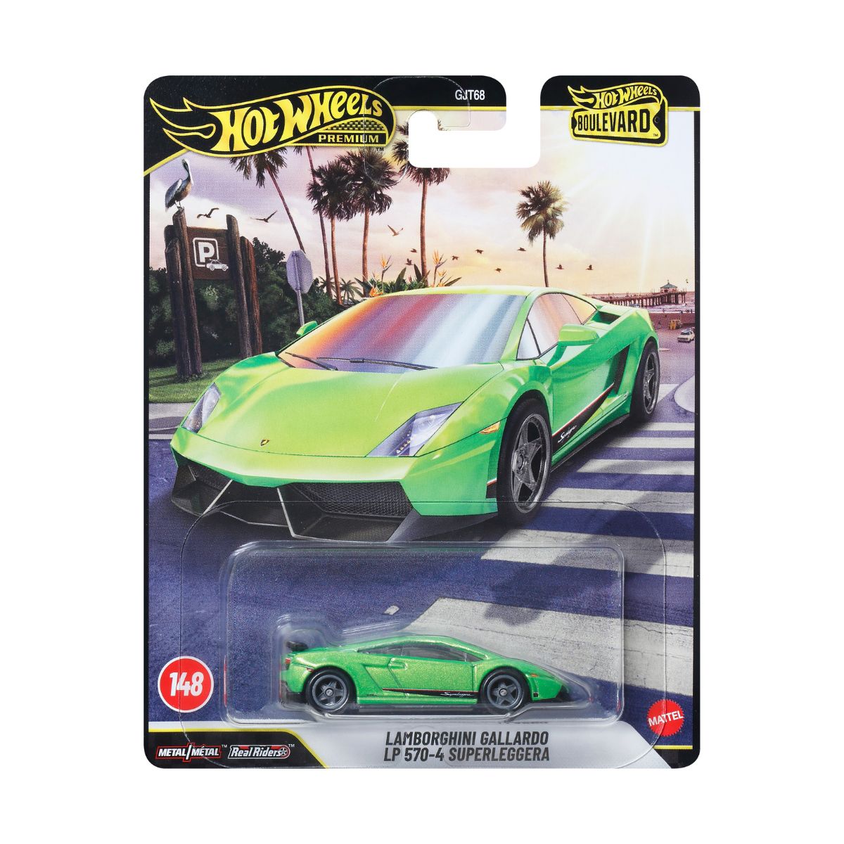 Đồ Chơi Siêu Xe BOULEVARD - LAMBORGHINI GALLARDO LP 570-4 HOT WHEELS JHW33/GJT68