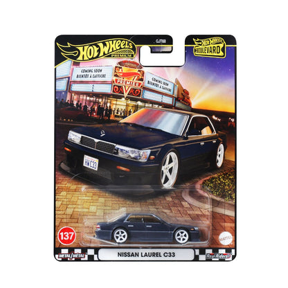 Nissan Laurel C33 Hot Wheels Boulevard - Xe mô hình tỷ lệ 1:64 - Hot Wheels