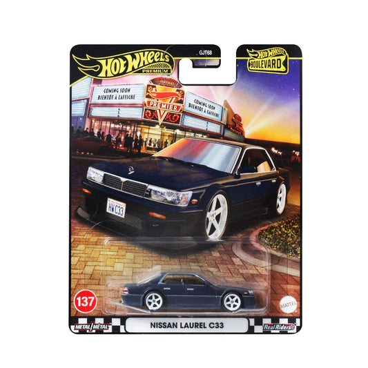 Nissan Laurel C33 Hot Wheels Boulevard - Xe mô hình tỷ lệ 1:64 - Hot Wheels
