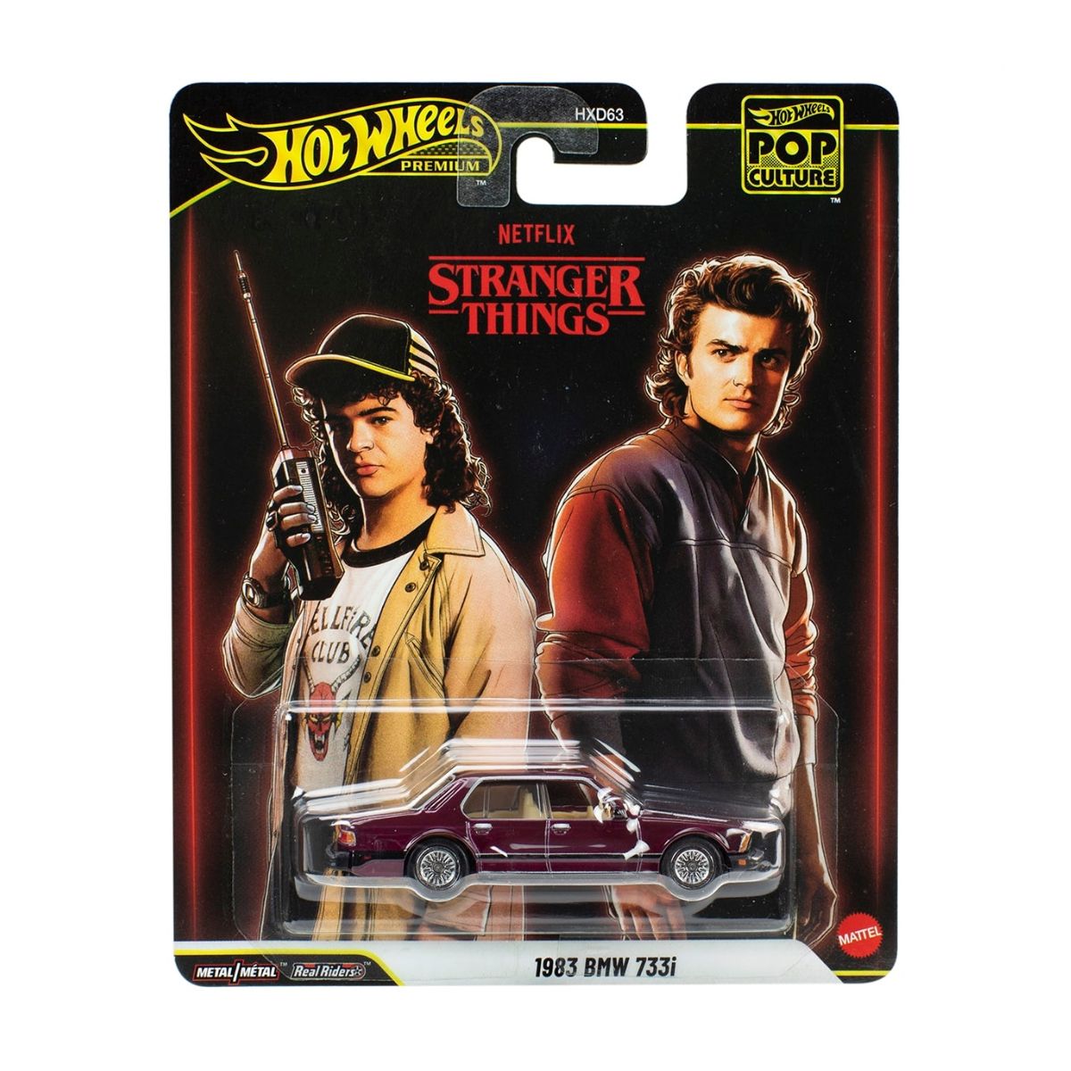 Đồ Chơi Siêu Xe Pop Culture - 1983 BMW 733I HOT WHEELS JHW81/HXD63