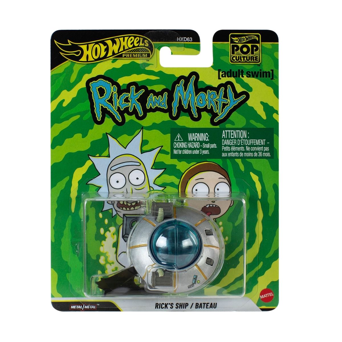 Đồ Chơi Siêu Xe Pop Culture - Rick's Ship HOT WHEELS JHW95/HXD63