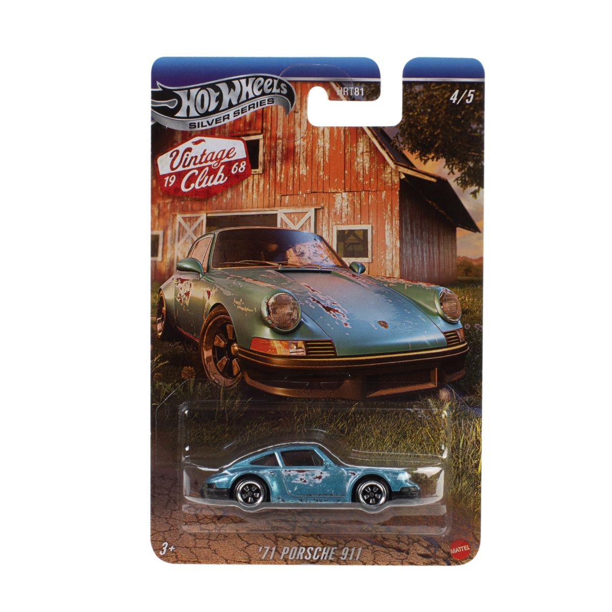 Đồ Chơi Siêu Xe Vintage 71 Porsche 911 HOT WHEELS JKY34/HRT81