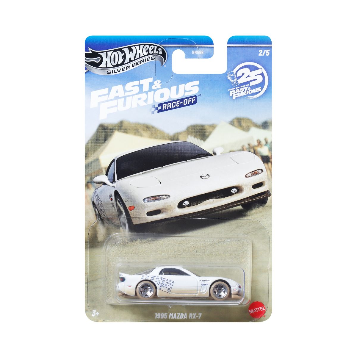 Đồ Chơi Siêu Xe Fast And Furious 95 Mazda RX - 7 HOT WHEELS JKX16/HNR88