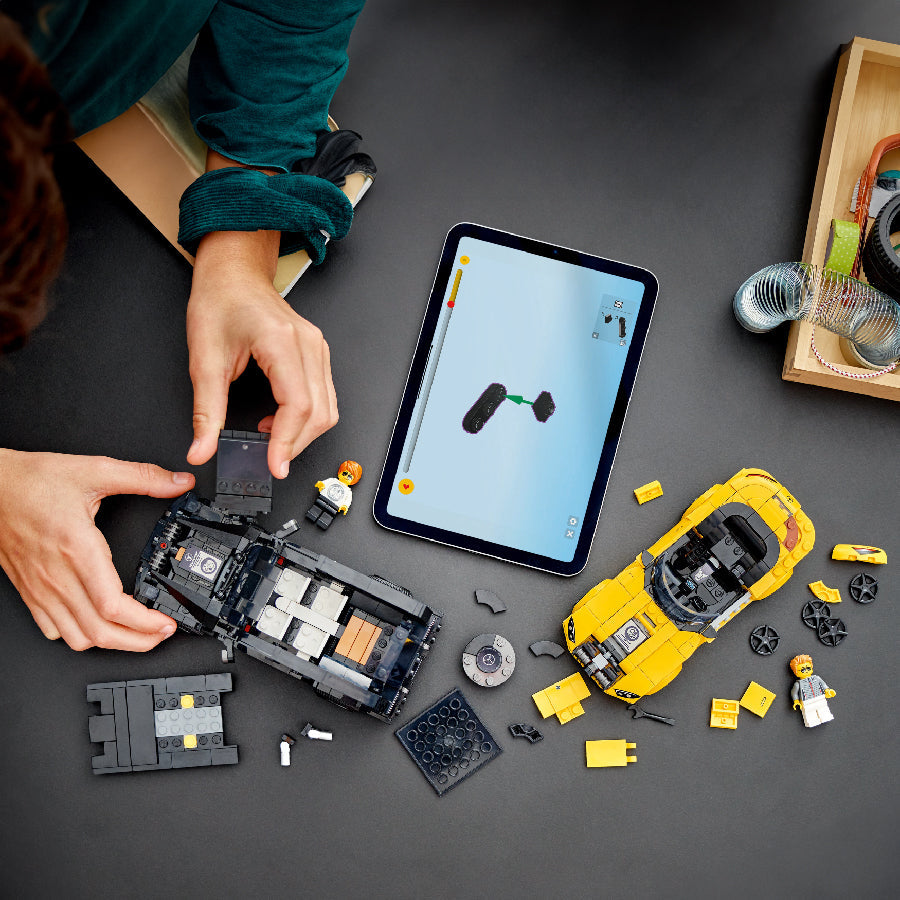 Đồ Chơi Lắp Ráp Siêu Xe Mercedes Amg Gt Roadster 2024 & Amg G63 LEGO Speed Champions 76924