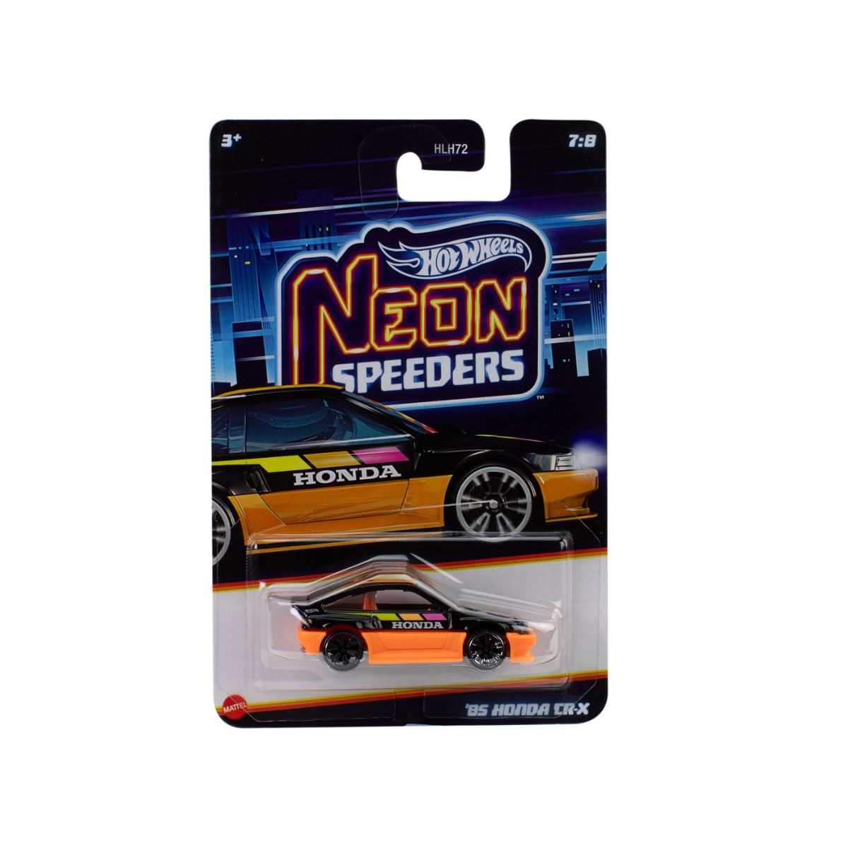 Siêu Xe Neon Speeders - 1985 HONDA CR-X (CHASE) HOT WHEELS JKX99/HLH72